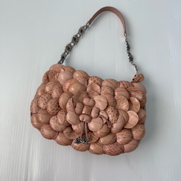 Brighton Rosalie pink leather handbag purse - Picture 4 of 16